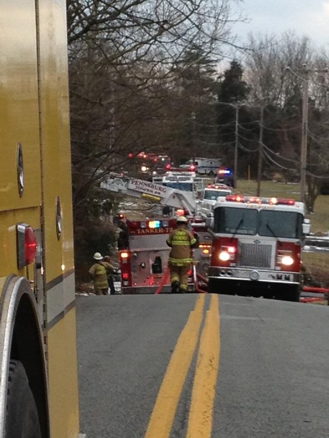 Dwelling Fire - Marlborough Twp. - 02/06/2013